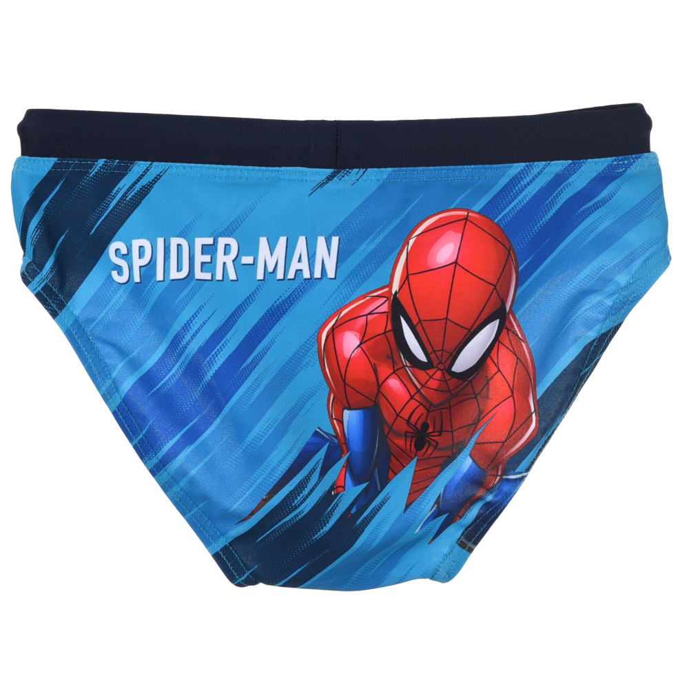 COSTUME DA BAGNO SPIDERMAN MARVEL MODELLO SLIP MUTANDINA MARE PISCINA BAMBINO - EZ18166TURCHESE