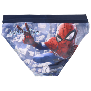 COSTUME DA BAGNO MARVEL SPIDERMAN MODELLO SLIP HI-TECH MUTANDINA MARE PISCINA BAMBINO - EZ18167BLU