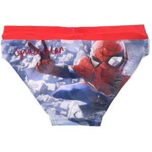 COSTUME DA BAGNO MARVEL SPIDERMAN MODELLO SLIP HI-TECH MUTANDINA MARE PISCINA BAMBINO - EZ18167ROSSO