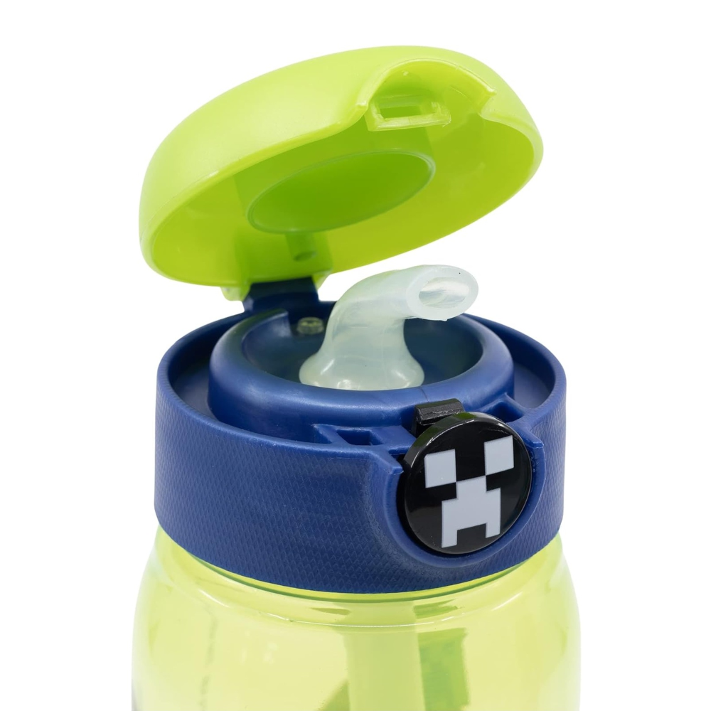 BORRACCIA POP-UP MINECRAFT BOTTIGLIA IN PLASTICA RIUTILIZZABILE 510 ML - 86669
