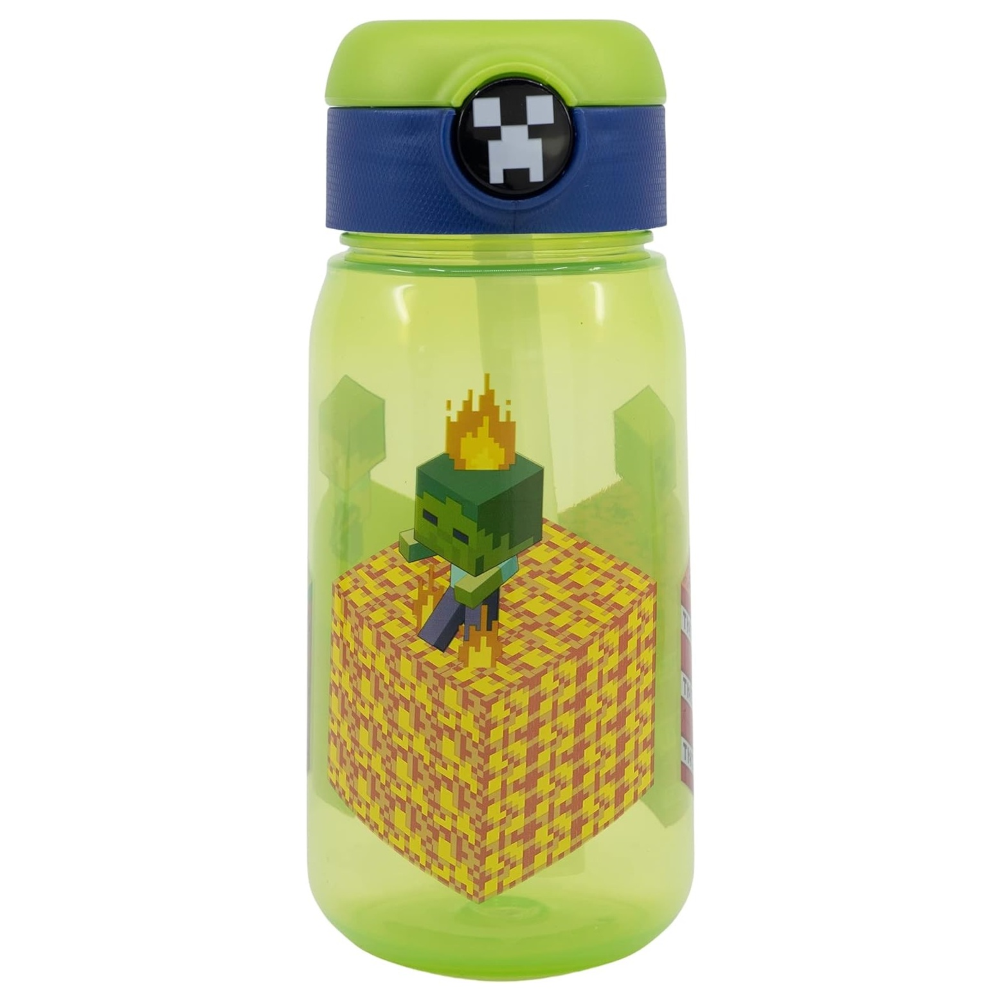 BORRACCIA POP-UP MINECRAFT BOTTIGLIA IN PLASTICA RIUTILIZZABILE 510 ML - 86669