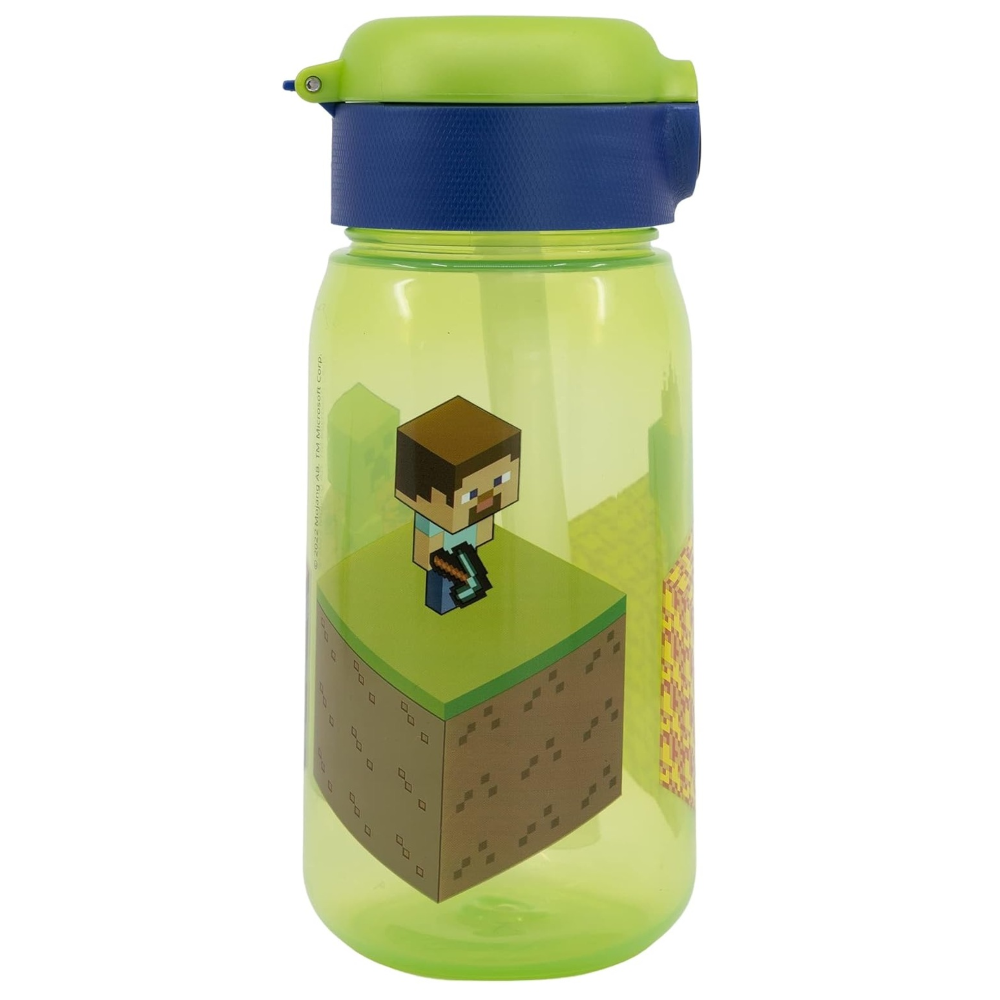 BORRACCIA POP-UP MINECRAFT BOTTIGLIA IN PLASTICA RIUTILIZZABILE 510 ML - 86669