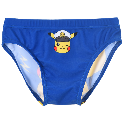 COSTUME DA BAGNO PIKACHU POKÉMON MODELLO SLIP MUTANDINA MARE PISCINA BAMBINO - EZ18134BLU