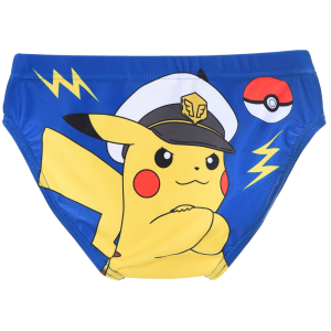 COSTUME DA BAGNO PIKACHU POKÉMON MODELLO SLIP MUTANDINA MARE PISCINA BAMBINO - EZ18134BLU