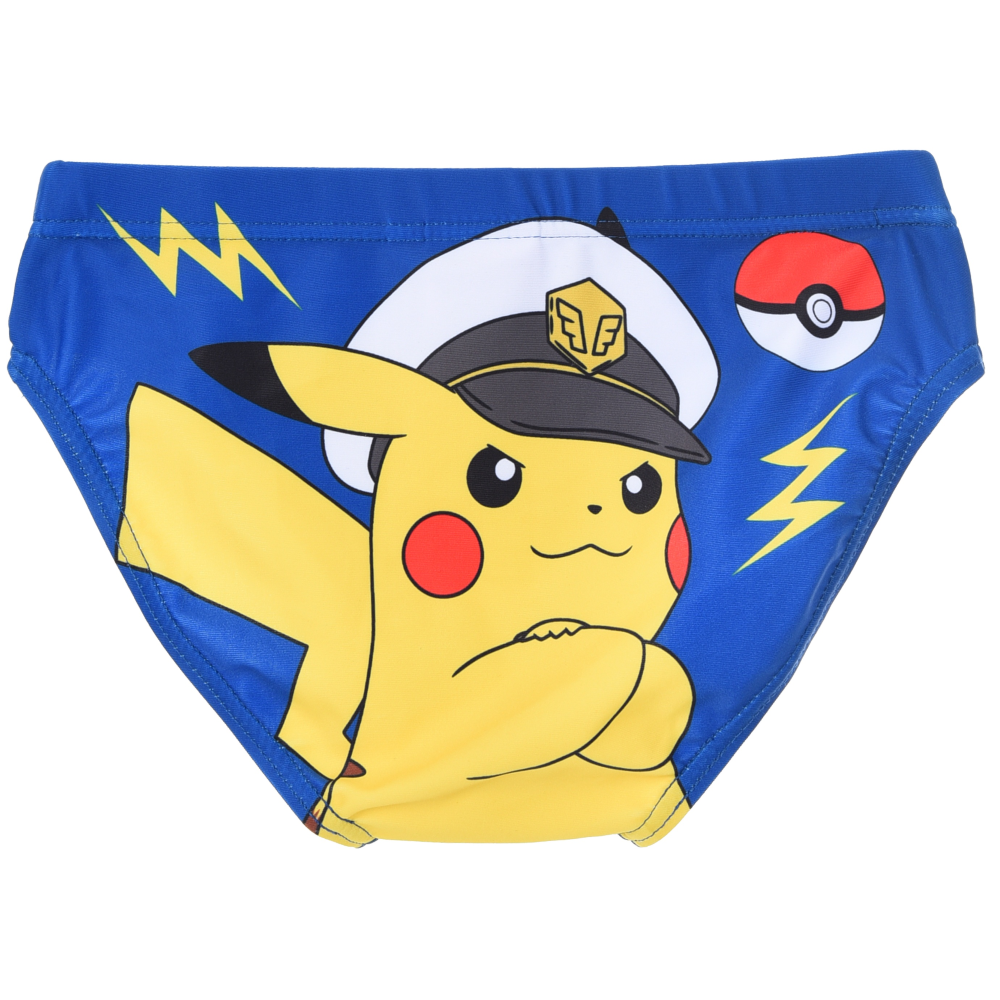 COSTUME DA BAGNO PIKACHU POKÉMON MODELLO SLIP MUTANDINA MARE PISCINA BAMBINO - EZ18134BLU