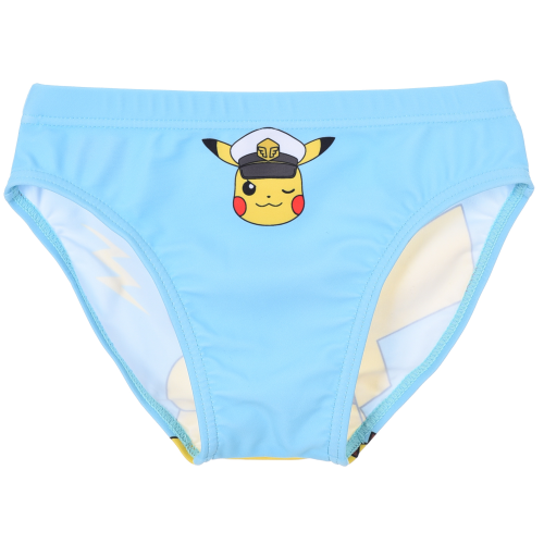 COSTUME DA BAGNO PIKACHU POKÉMON MODELLO SLIP MUTANDINA MARE PISCINA BAMBINO - EZ18134CELESTE