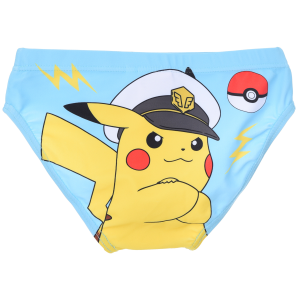 COSTUME DA BAGNO PIKACHU POKÉMON MODELLO SLIP MUTANDINA MARE PISCINA BAMBINO - EZ18134CELESTE