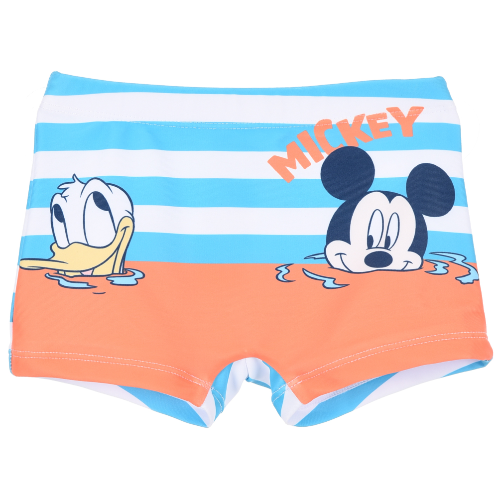 COSTUME DA BAGNO TOPOLINO PAPERINO DISNEY MODELLO PARIGAMBA BOXER MARE PISCINA NEONATO - EZ05013ARANCIO