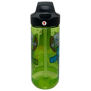 BORRACCIA TRITAN MINECRAFT BOTTIGLIA 620 ML CON APERTURA POP-UP - 86699