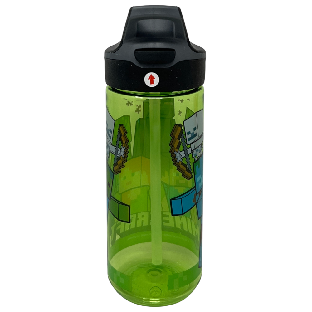 BORRACCIA TRITAN MINECRAFT BOTTIGLIA 620 ML CON APERTURA POP-UP - 86699