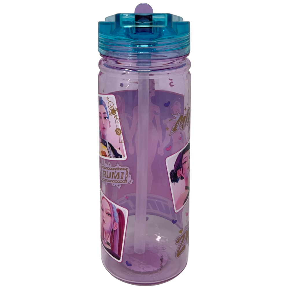 BORRACCIA ECOZEN HUNTRIX K-POP DEMON HUNTERS IN TRITAN BOTTIGLIA CON BECCUCCIO RIPIEGABILE 580 ML -86823