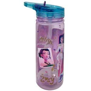 BORRACCIA ECOZEN HUNTRIX K-POP DEMON HUNTERS IN TRITAN BOTTIGLIA CON BECCUCCIO RIPIEGABILE 580 ML -86823