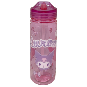 BORRACCIA ECOZEN KUROMI SANRIO IN TRITAN BOTTIGLIA CON BECCUCCIO RIPIEGABILE 580 ML -86695