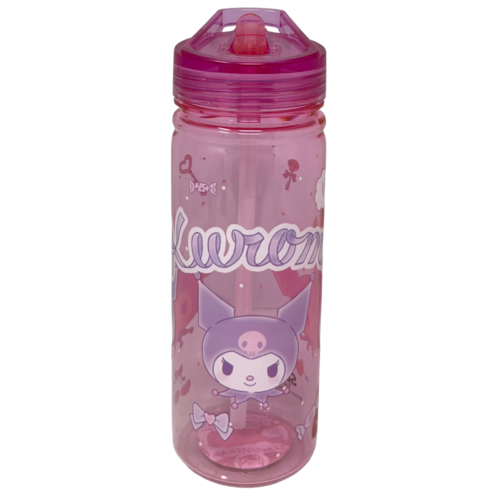 BORRACCIA ECOZEN KUROMI SANRIO IN TRITAN BOTTIGLIA CON BECCUCCIO RIPIEGABILE 580 ML -86695