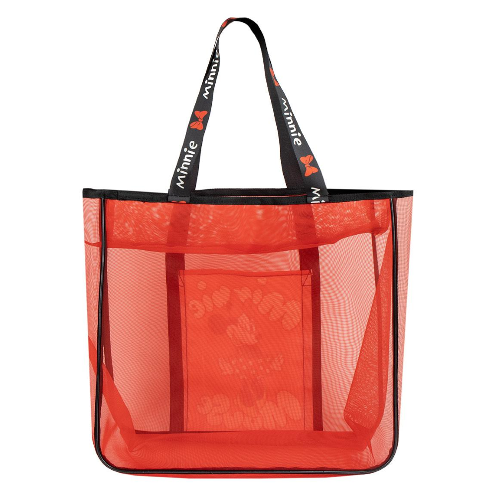 BORSA MARE MINNIE DISNEY DA SPIAGGIA MAXI SHOPPER TEMPO LIBERO 62 CM CON MANICI - 5759