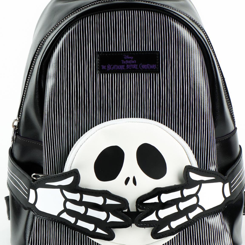 BORSA PASSEGGIO NIGHTMARE BEFORE CHRISTMAS ZAINO 26 CM TEMPO LIBERO CON MANI RAGAZZI - 5932