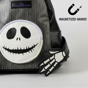 BORSA PASSEGGIO NIGHTMARE BEFORE CHRISTMAS ZAINO 26 CM TEMPO LIBERO CON MANI RAGAZZI - 5932