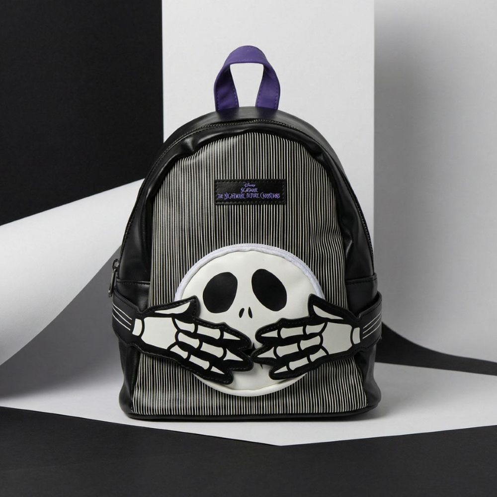 BORSA PASSEGGIO NIGHTMARE BEFORE CHRISTMAS ZAINO 26 CM TEMPO LIBERO CON MANI RAGAZZI - 5932