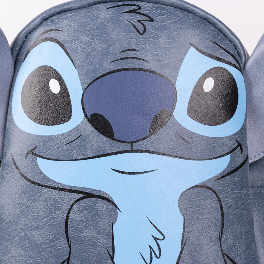 BORSA PASSEGGIO STITCH DISNEY ZAINO 26 CM TEMPO LIBERO CON ORECCHIE RAGAZZI - 4772