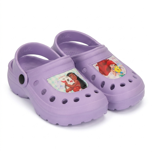 CROCS PRINCIPESSE DISNEY CIABATTE CON CINTURINO PER MARE PISCINA - 7270LILLA