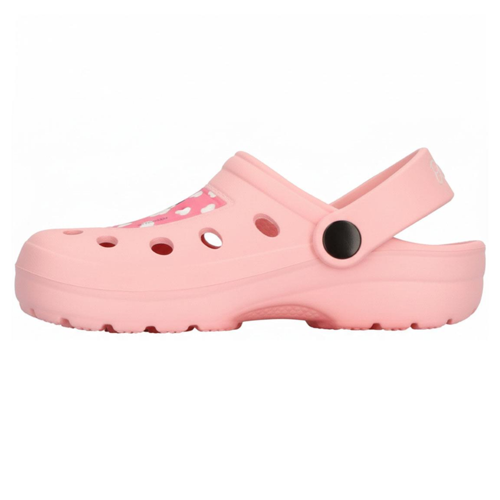 CIABATTE MINNIE E PAPERINA DISNEY MODELLO CROCS IN EVA CON CINTURINO BAMBINA PISCINA MARE - 7269ROSA