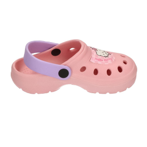 CIABATTE HELLO KITTY MODELLO CROCS IN EVA CON CINTURINO BAMBINA PISCINA MARE - 7272ROSA