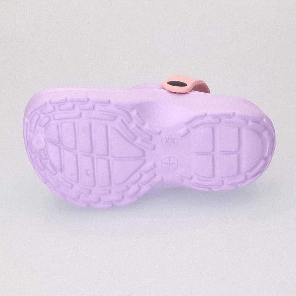 CIABATTE HELLO KITTY MODELLO CROCS IN EVA CON CINTURINO BAMBINA PISCINA MARE - 7272LILLA