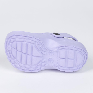 CIABATTE FROZEN MODELLO CROCS IN EVA CON CINTURINO BAMBINA PISCINA MARE - 6438LILLA