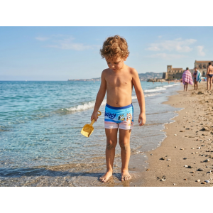 COSTUME DA BAGNO BLUEY E BINGO MODELLO PARIGAMBA BOXER MARE PISCINA BAMBINO - EZ18110BLU