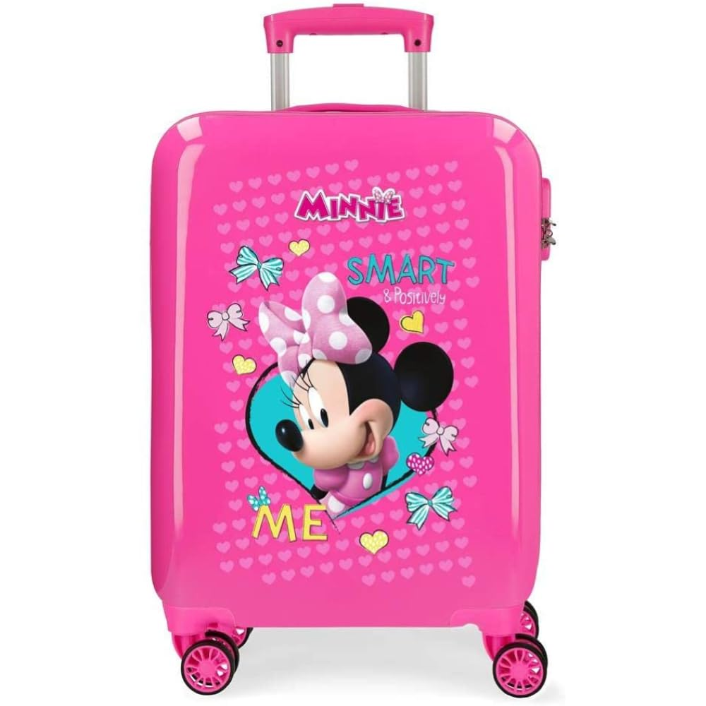 TROLLEY DA VIAGGIO MINNIE DISNEY IN ABS BAGAGLIO A MANO VALIGIA 55X38X20 CM - 22314E1