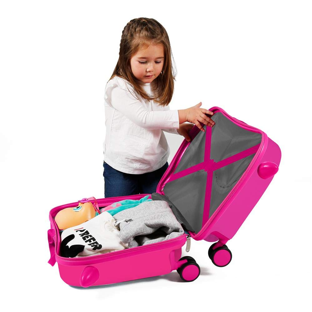 TROLLEY DA VIAGGIO MINNIE MOUSE DISNEY IN ABS BAGAGLIO CAVALCABILE VALIGIA 50X38X20 CM - 22398E1