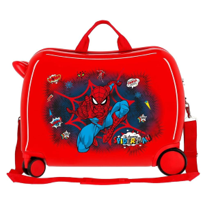 TROLLEY DA VIAGGIO SPIDERMAN MARVEL IN ABS BAGAGLIO CAVALCABILE VALIGIA 50X38X20 CM - 2079821