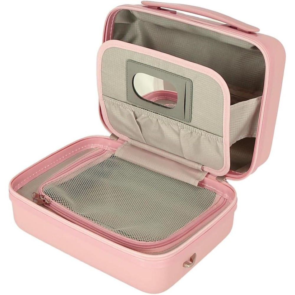 BEAUTY CASE MINNIE E TOPOLINO DISNEY BORSA VIAGGIO IN ABS ADATTABILE A TROLLEY - 3733928