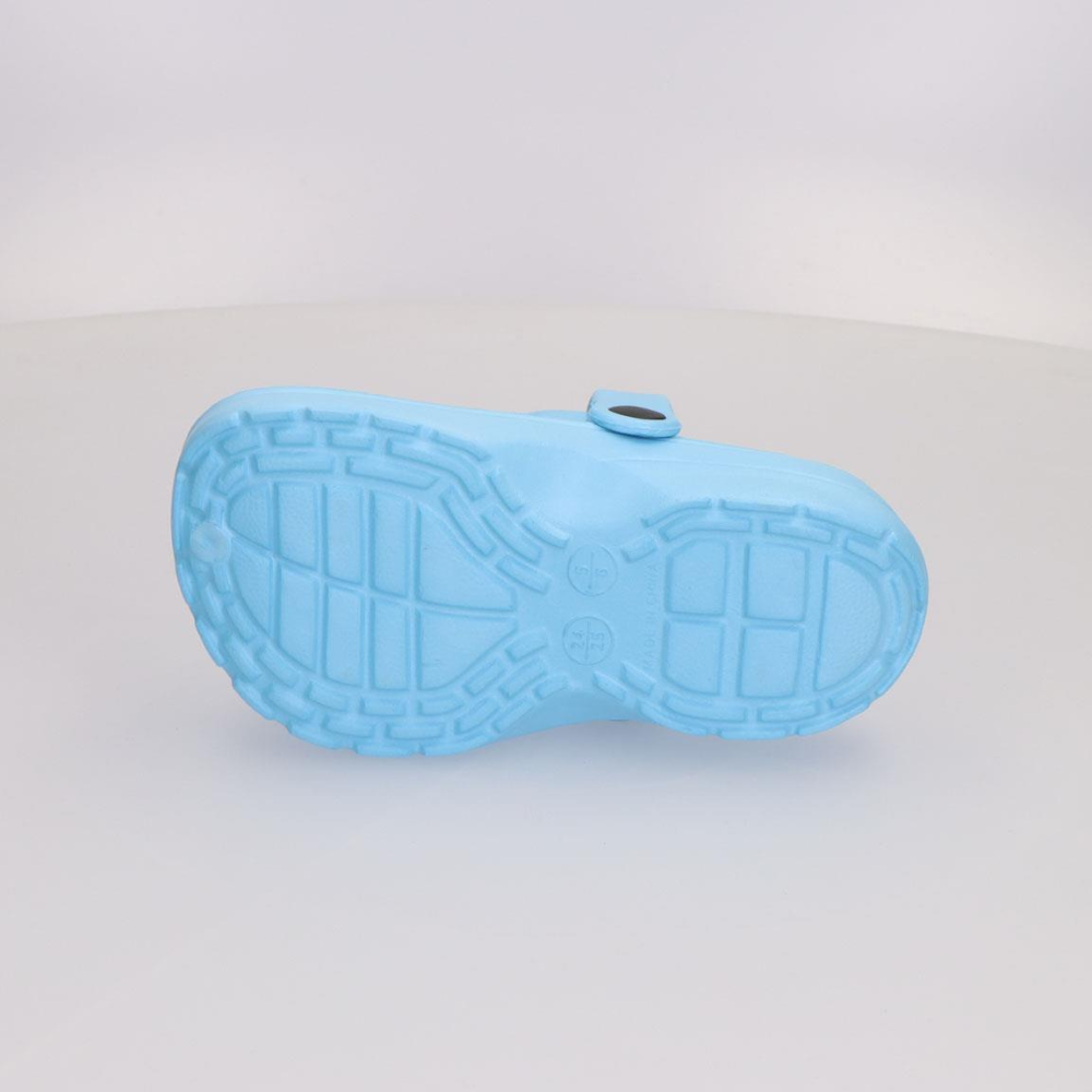 CIABATTE STITCH DISNEY MODELLO CROCS IN EVA CON CINTURINO BAMBINA PISCINA MARE - 7271CELESTE