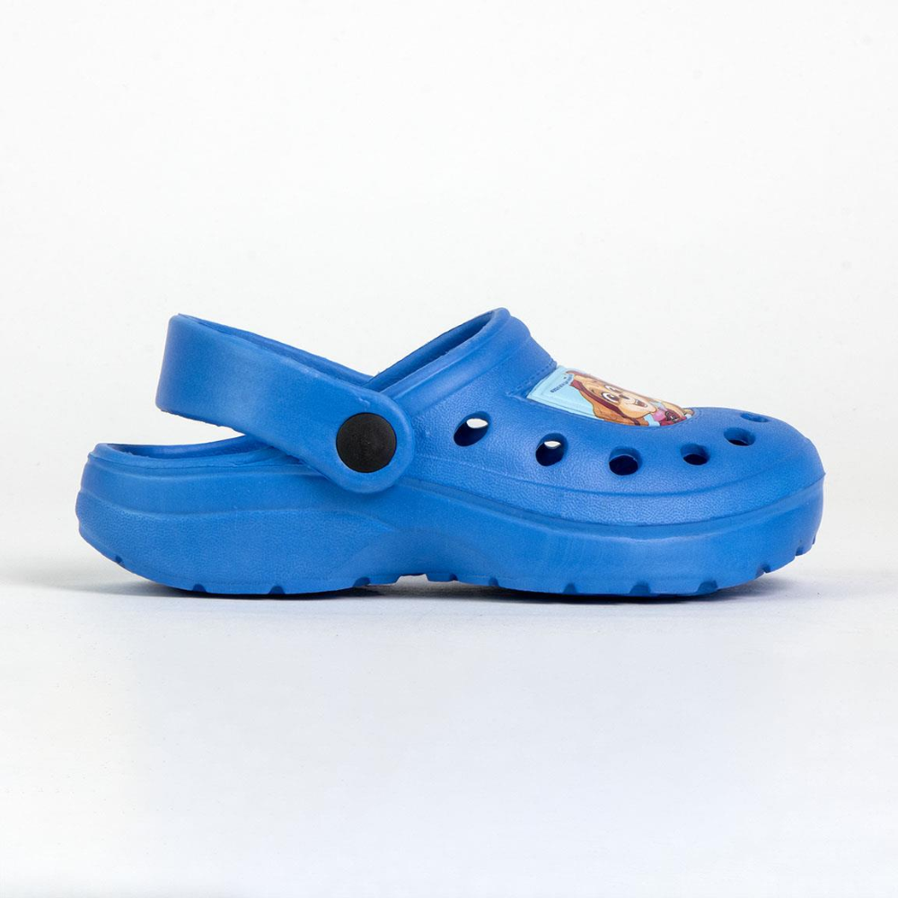 CIABATTE PAW PATROL MODELLO CROCS IN EVA CON CINTURINO BAMBINO PISCINA MARE - 6873BLU