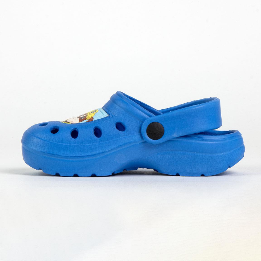 CIABATTE PAW PATROL MODELLO CROCS IN EVA CON CINTURINO BAMBINO PISCINA MARE - 6873BLU