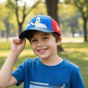 CAPPELLO SONIC BERRETTO ESTIVO CON VISIERA REGOLABILE BAMBINO 53 CM - 0723