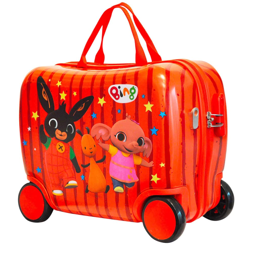 TROLLEY DA VIAGGIO BING IN ABS VALIGIA CAVALCABILE BAGAGLIO A MANO 40x32x20 CM -Q99307MC 