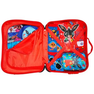 TROLLEY DA VIAGGIO BING IN ABS VALIGIA CAVALCABILE BAGAGLIO A MANO 40x32x20 CM -Q99307MC 