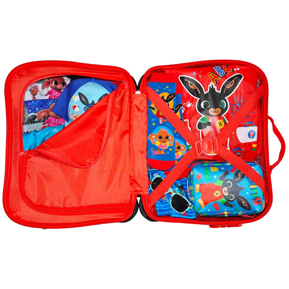 TROLLEY DA VIAGGIO BING IN ABS VALIGIA CAVALCABILE BAGAGLIO A MANO 40x32x20 CM -Q99307MC 