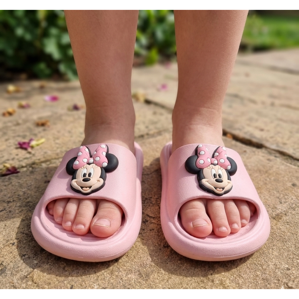 CIABATTE MINNIE DISNEY PANTOFOLE MONOFASCIA PER MARE PISCINA - 7287