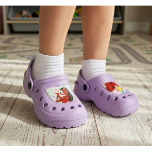 CROCS PRINCIPESSE DISNEY CIABATTE CON CINTURINO PER MARE PISCINA - 7270LILLA