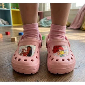 CROCS PRINCIPESSE DISNEY CIABATTE CON CINTURINO PER MARE PISCINA - 7270ROSA