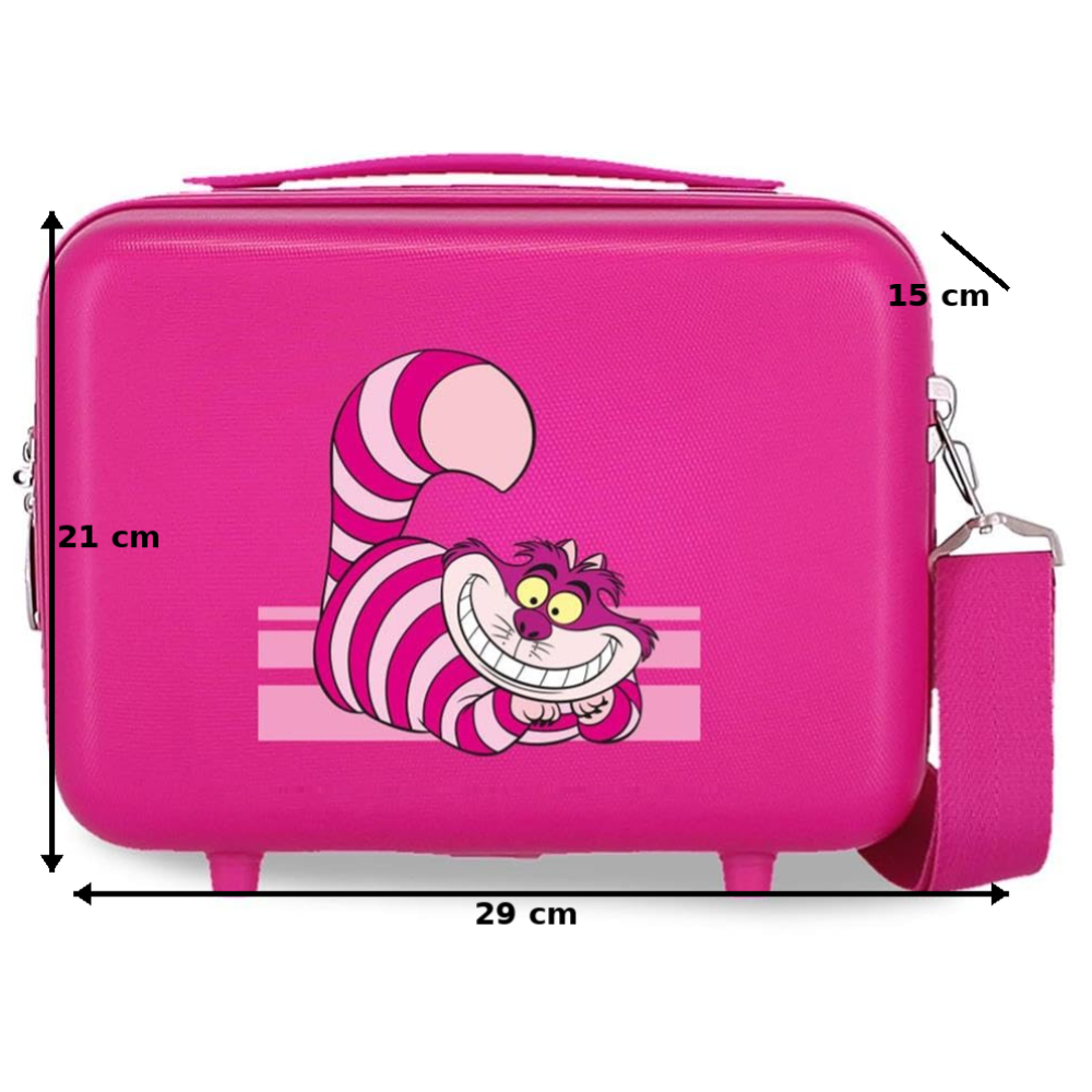 BEAUTY CASE STREGATTO DISNEY BORSA VIAGGIO IN ABS ADATTABILE A TROLLEY - 2111941
