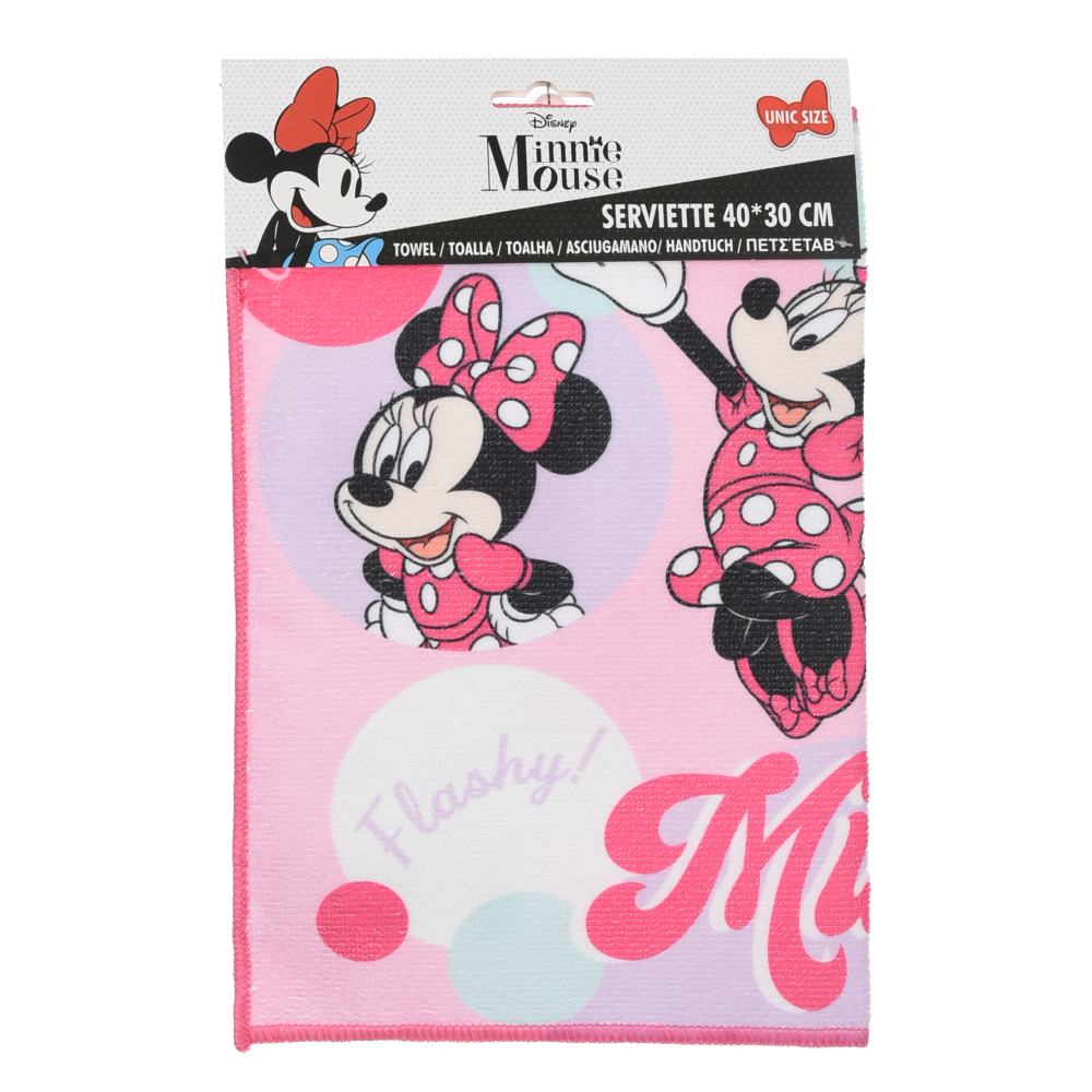 TOVAGLIETTA MINNIE DISNEY IN TESSUTO DA COLAZIONE PRANZO 40X30 CM - EZ18086