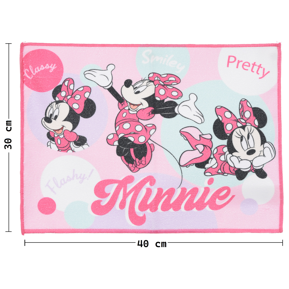 TOVAGLIETTA MINNIE DISNEY IN TESSUTO DA COLAZIONE PRANZO 40X30 CM - EZ18086