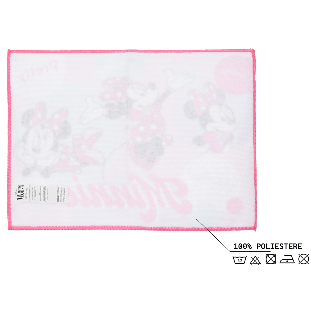 TOVAGLIETTA MINNIE DISNEY IN TESSUTO DA COLAZIONE PRANZO 40X30 CM - EZ18086