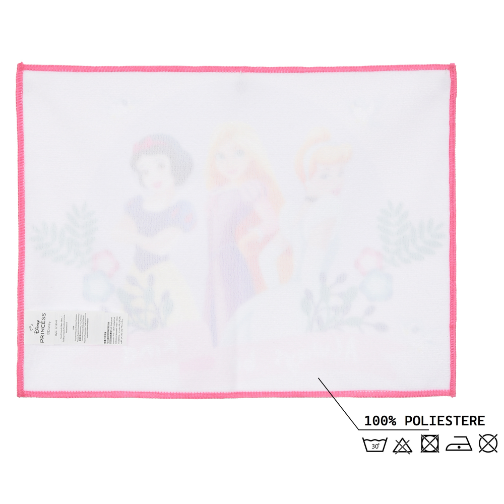 TOVAGLIETTA PRINCIPESSE DISNEY IN TESSUTO DA COLAZIONE PRANZO 40X30 CM - EZ18049