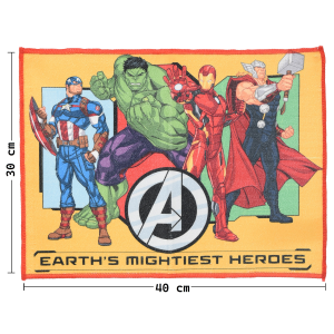 TOVAGLIETTA AVENGERS MARVEL IN TESSUTO DA COLAZIONE PRANZO 40X30 CM - EZ18157