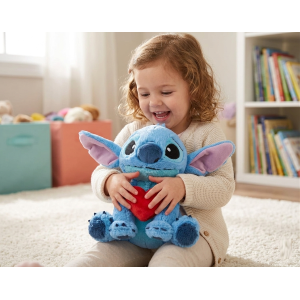 PELUCHE DISNEY LILO & STITCH MORBIDO PUPAZZO CON CUORE 25 CM - 6315876995